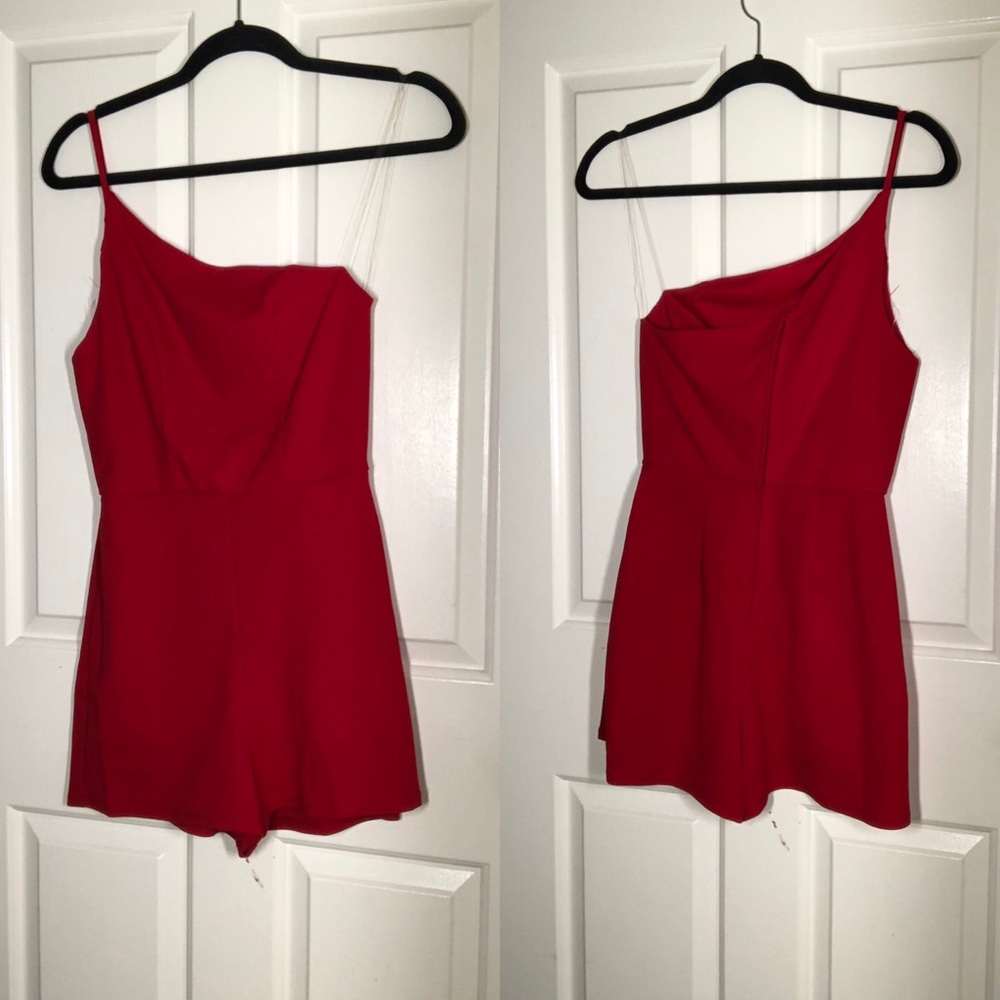 Red romper